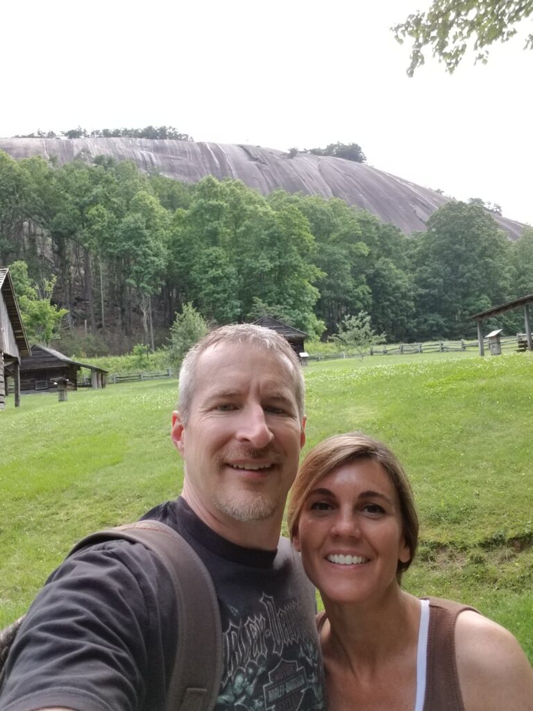 Selfie at the Hutchinson Homestead