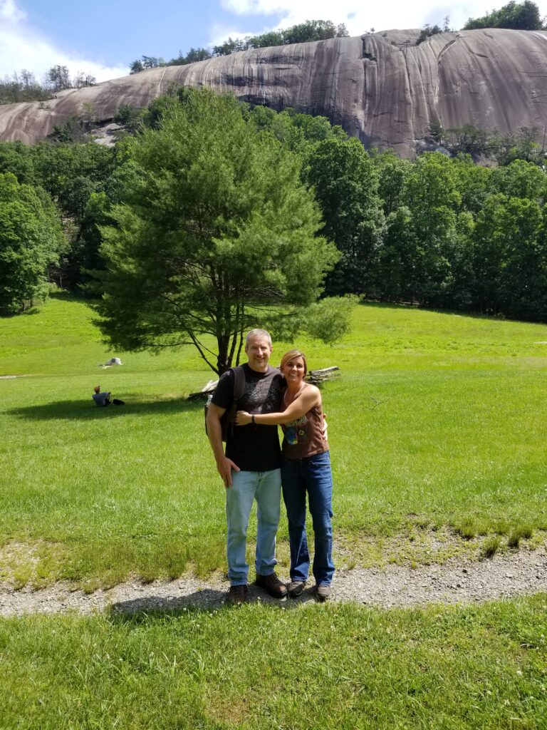 Us in the meadow