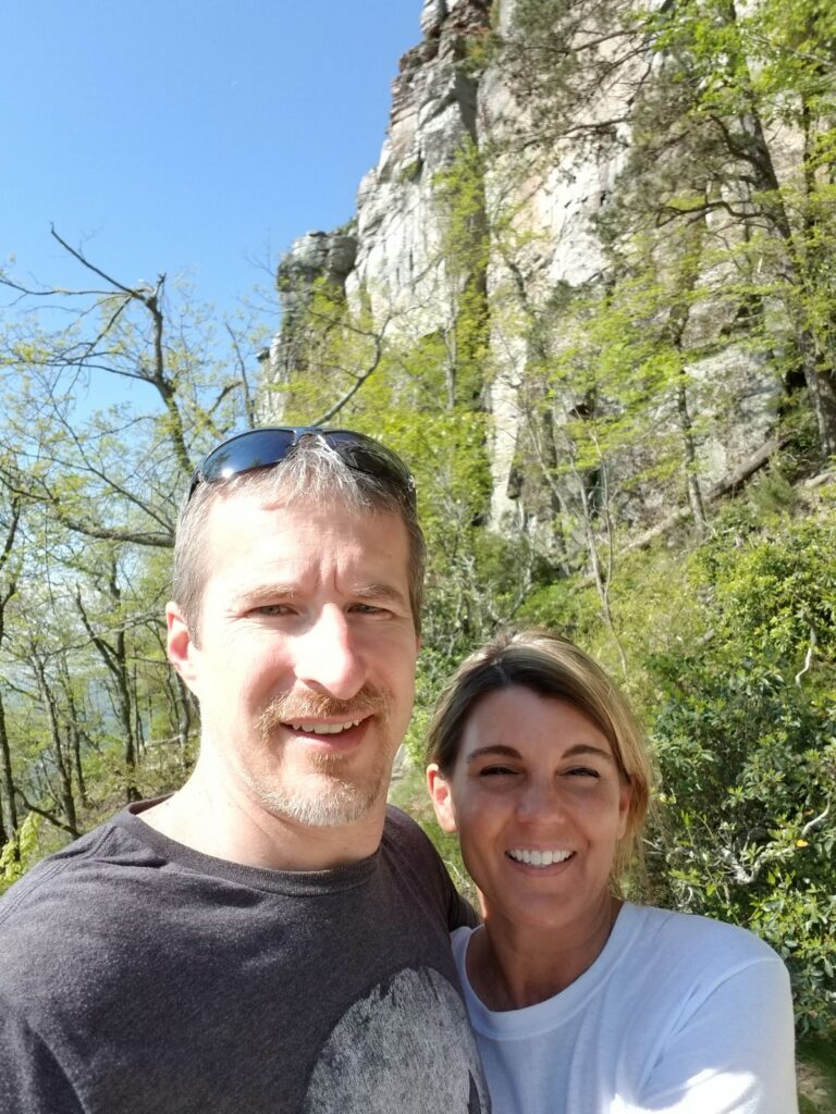 Cliffs of the Big Pinnacle at Pilot Mountain