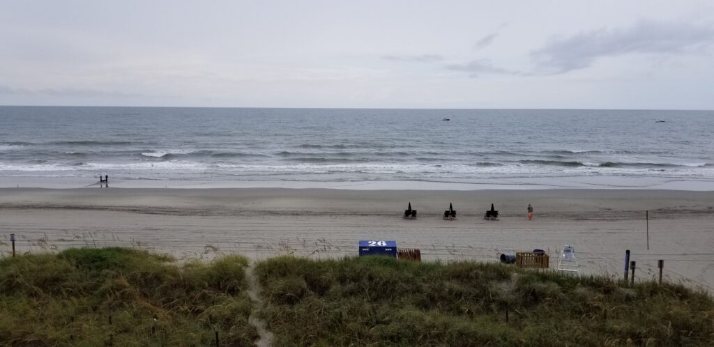 Myrtle Beach from the balcony