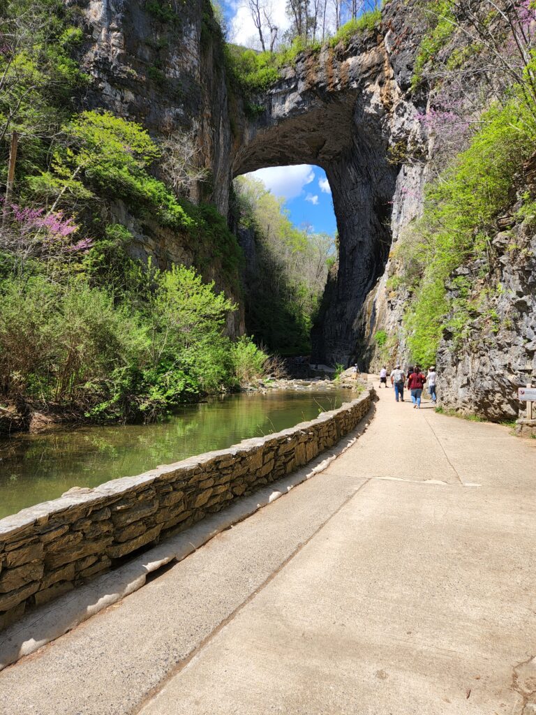 Natural Bridge in Virginia