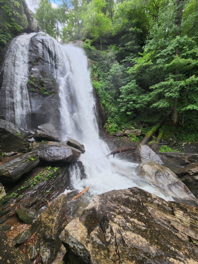 High Shoals Falls at South Mountains State Park