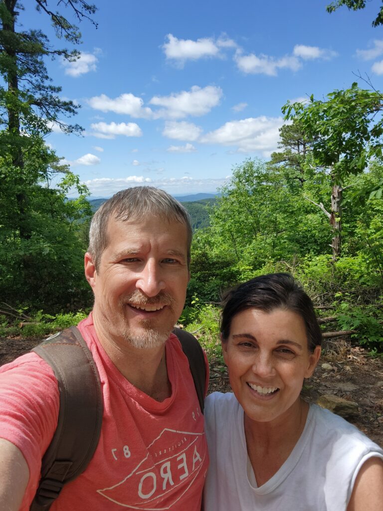 Selfie at an overlook
