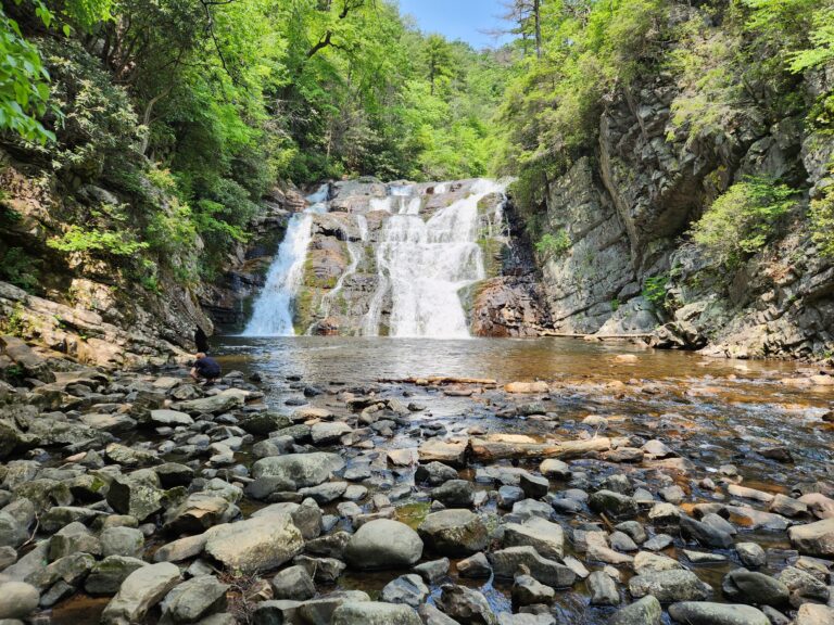 Laurel Falls in the Laurel Fork gorge