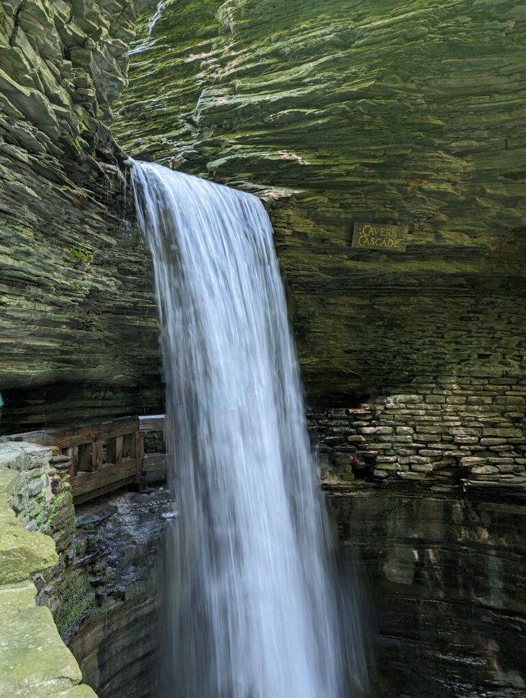Cavern Cascade at Watkins Glen