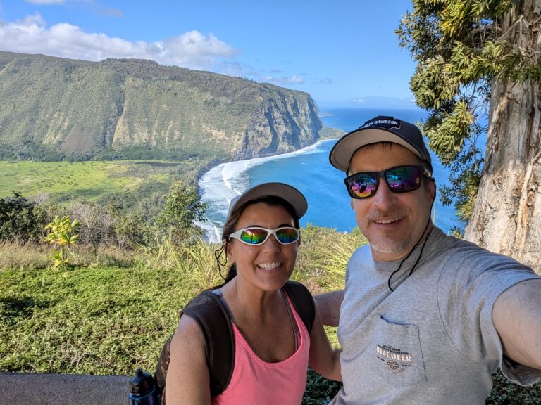 Selfie at the Waipio Valley Lookout