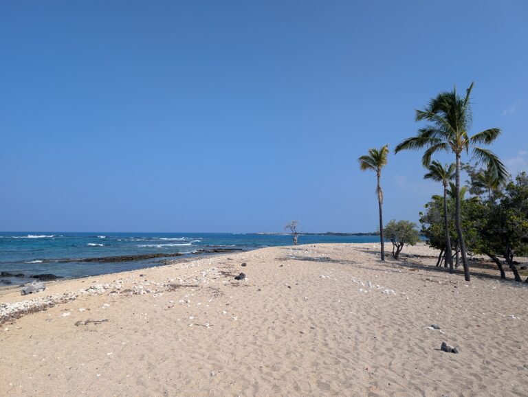 Beach at Kekaha Kai