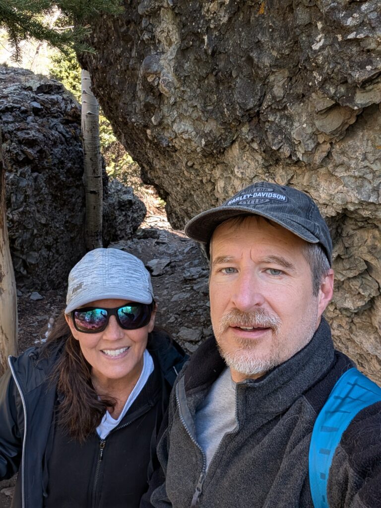 Selfie on the Bridal Veil Trail