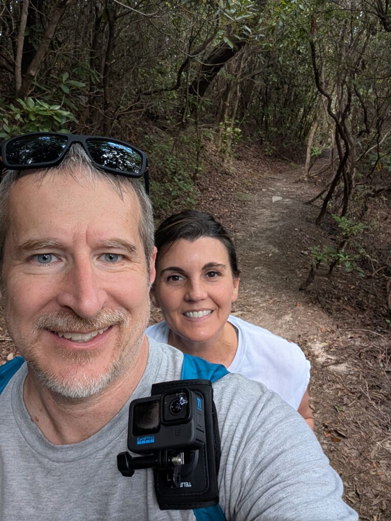 Selfie on the Looking Glass Rock Trail