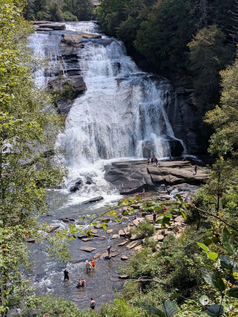 DuPont State Forest waterfalls