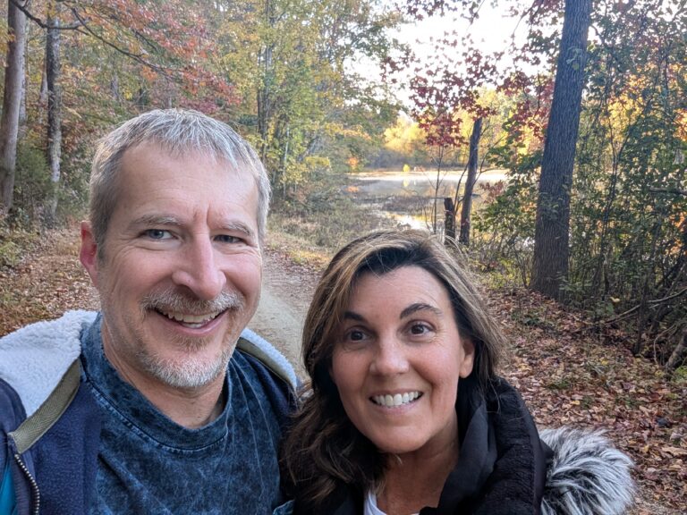 Selfie on the Salem Lake Trail